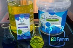 عملکرد محصول PDFARM در خنثی‌سازی آهن موجود در آب واکسیناسیون طیور (کلیک کنید)